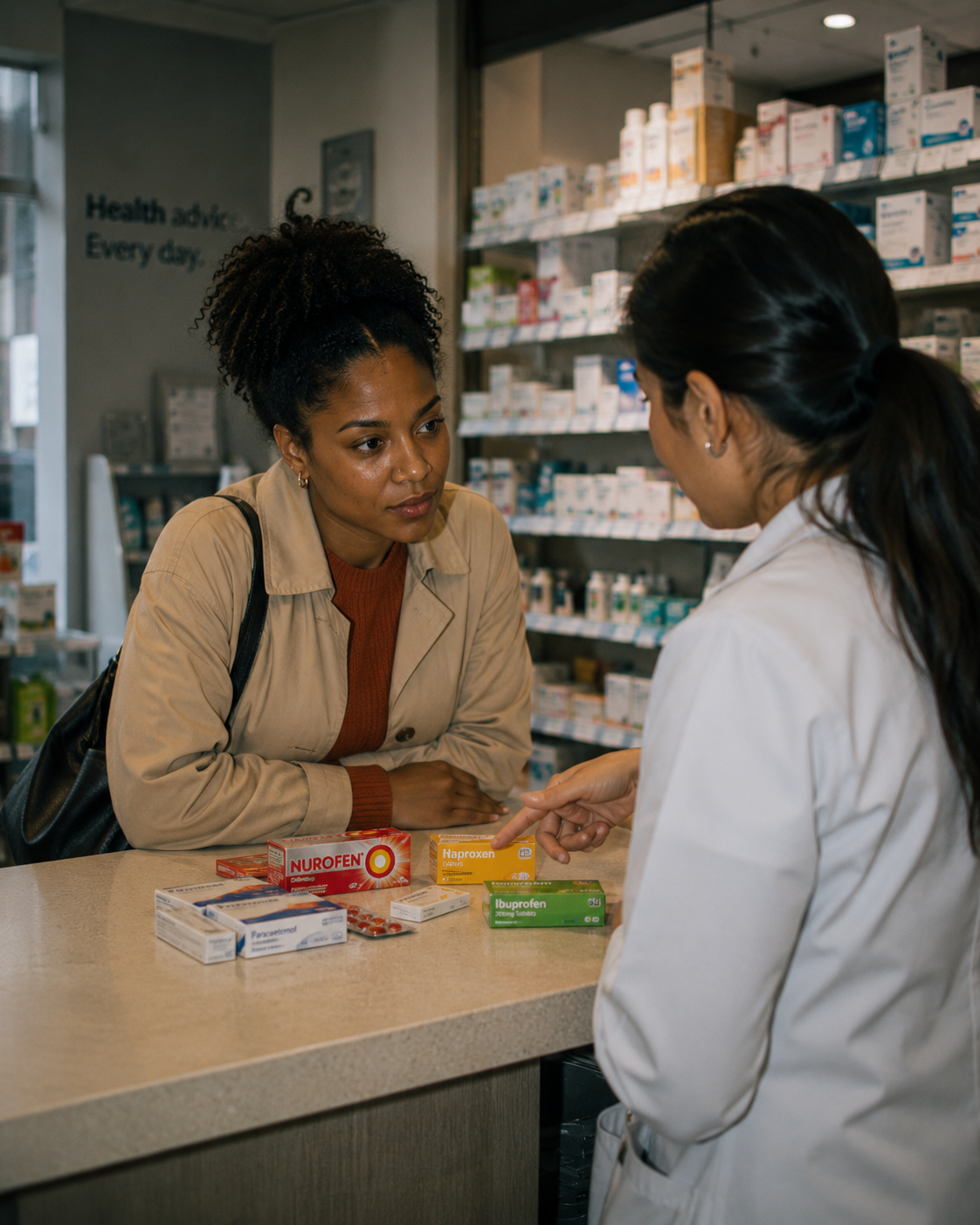 Over the Counter Pain Relief & Fibroids