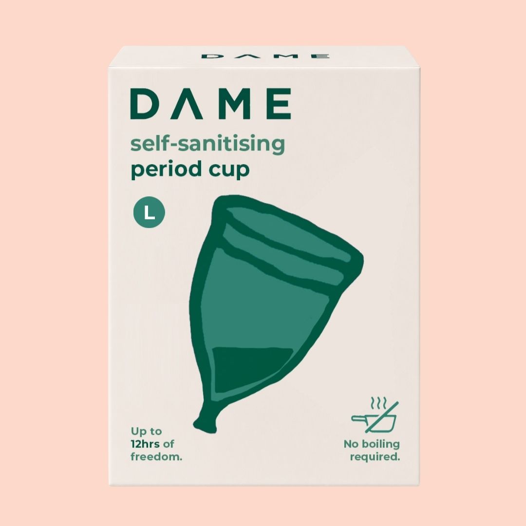 DAME | Self Sanitising Period Cup™️ Large