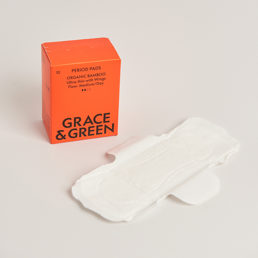 Grace & Green | Organic Bamboo Day Pads