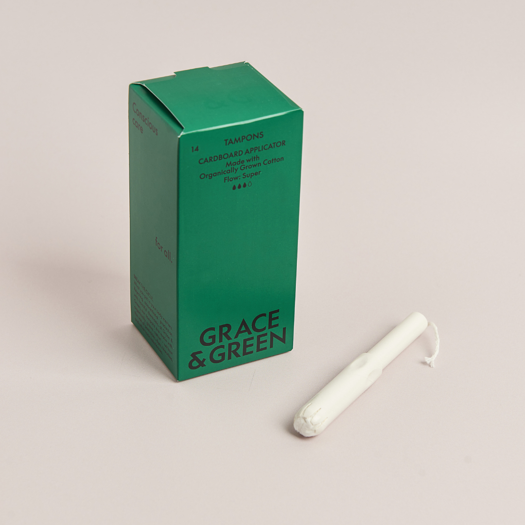 Grace & Green | Super Organic Applicator Tampons