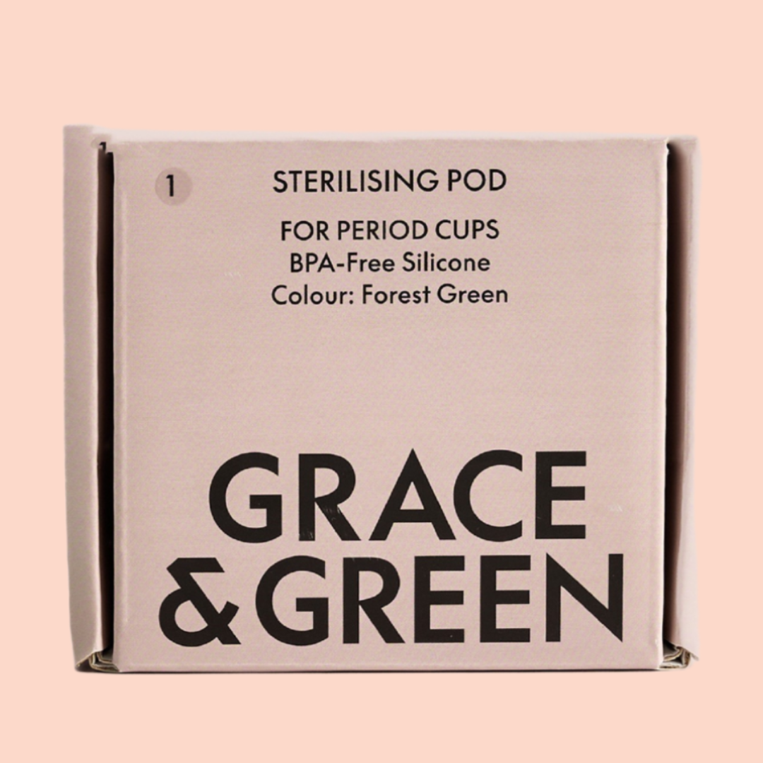 Grace & Green | Menstrual Cup Sterilising Pod