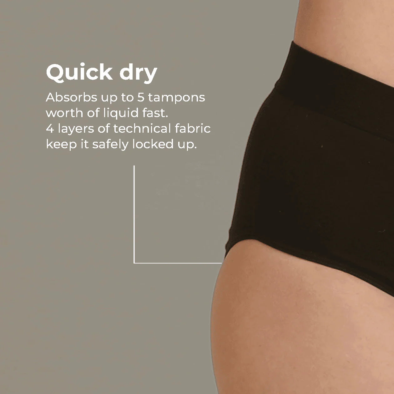 DAME High Waste Ultra Period Pants