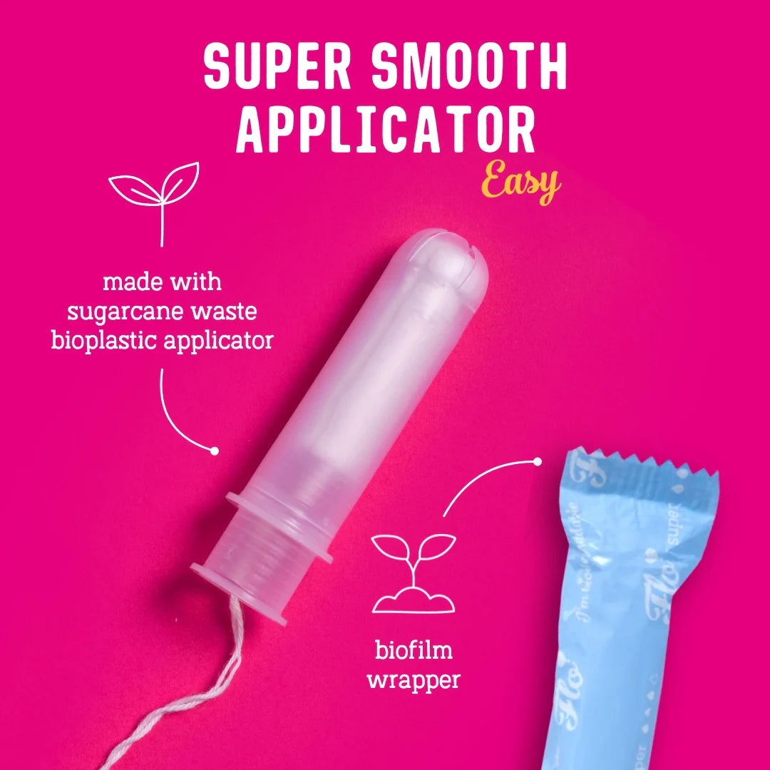 Flo Organic Cotton Tampons
