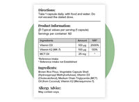 HEYNUTRITION Vitamin D3 & K2 MK-7 with MCT Oil