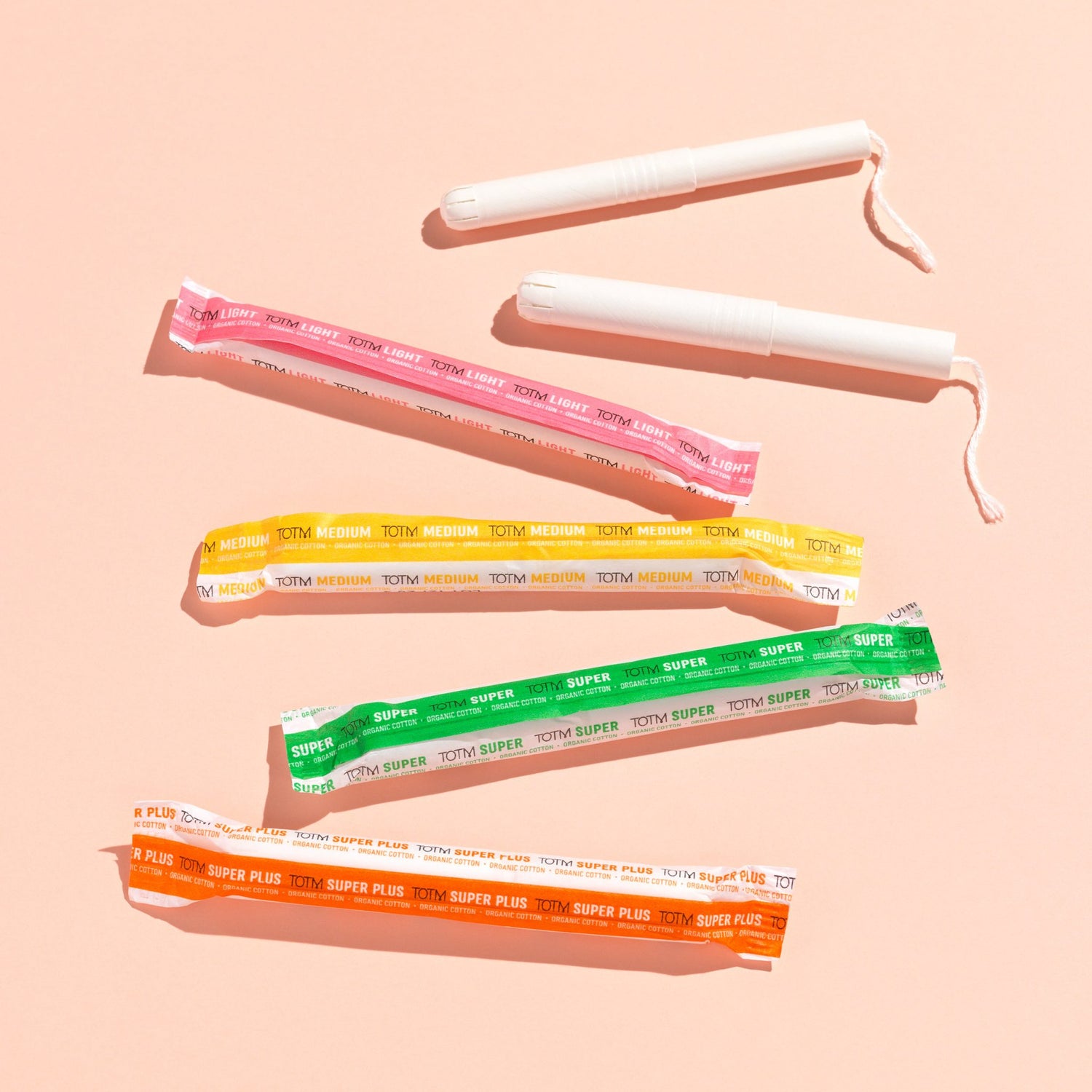 TOTM organic applicator tampons